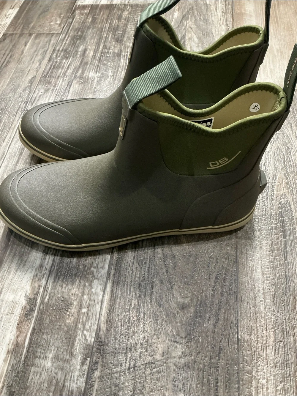 Waterproof Brown Chelsea-Style Men’s Rain & Snow Boots Size 13